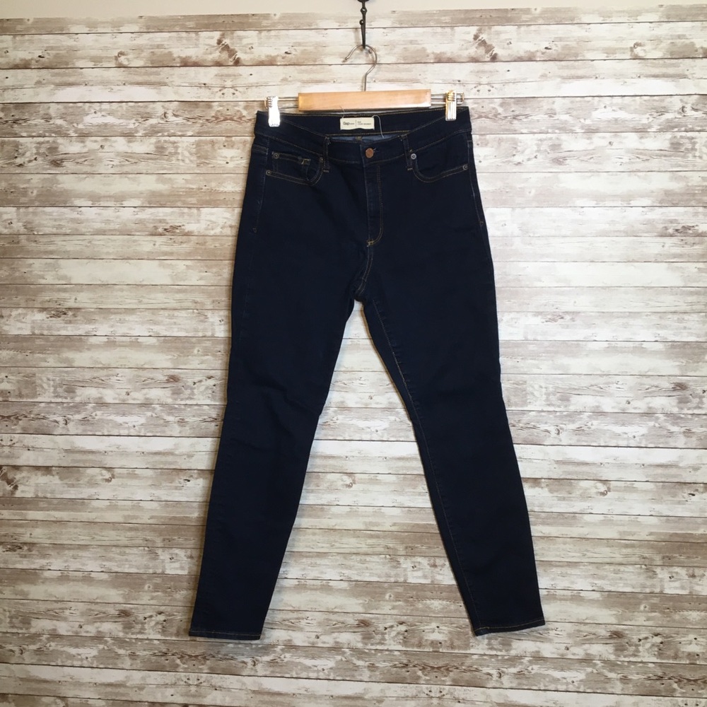 Gap True Skinny Dark Wash Jeans